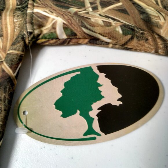 Mossy Oak Shadow Grass Blades Camo Sweatshirt Boys Youth XL Duck Hunting Hoodie - Picture 6 of 12